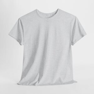 Ash color Unisex Cotton Tee