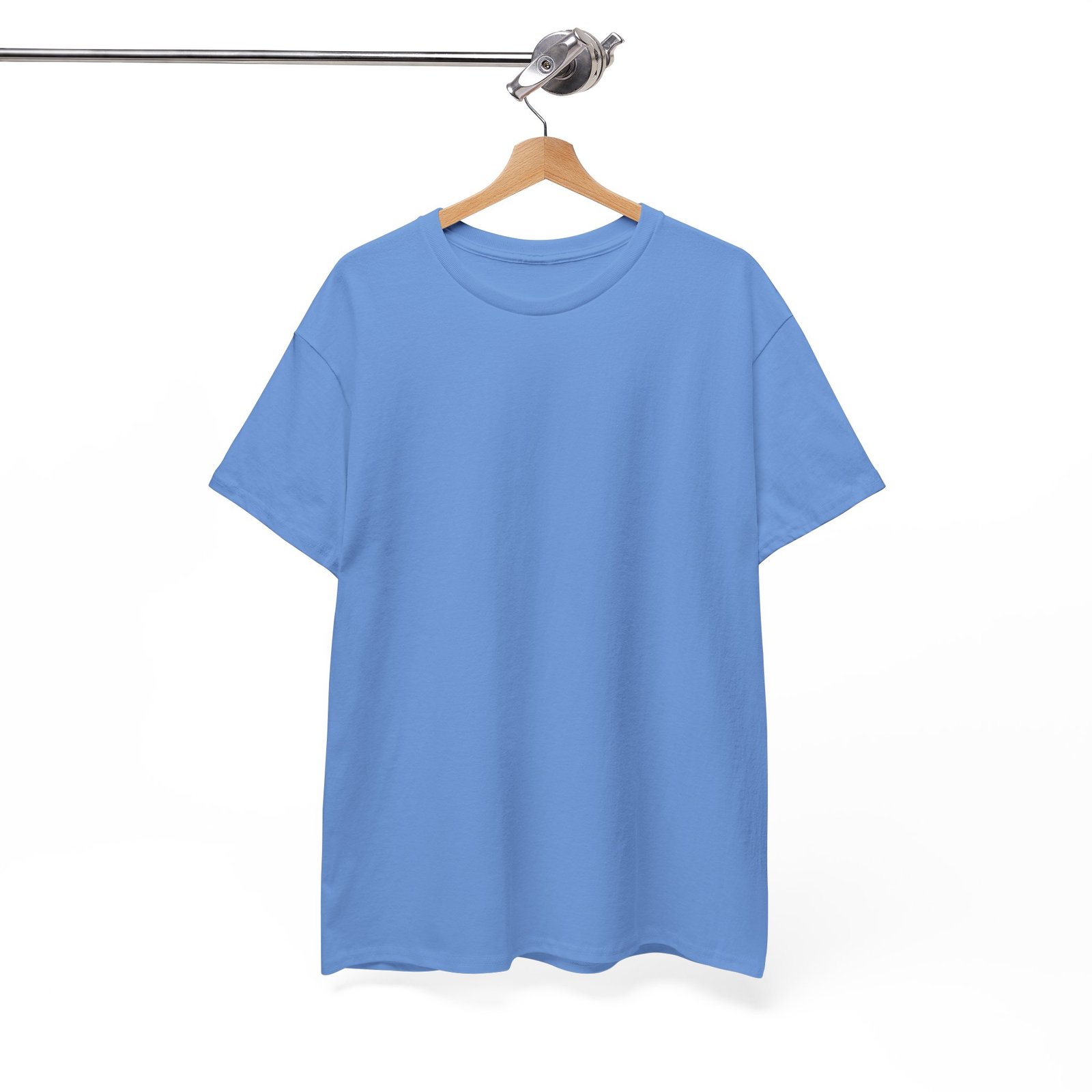 Carlina blue color Unisex Heavy Cotton Tee - Image 4