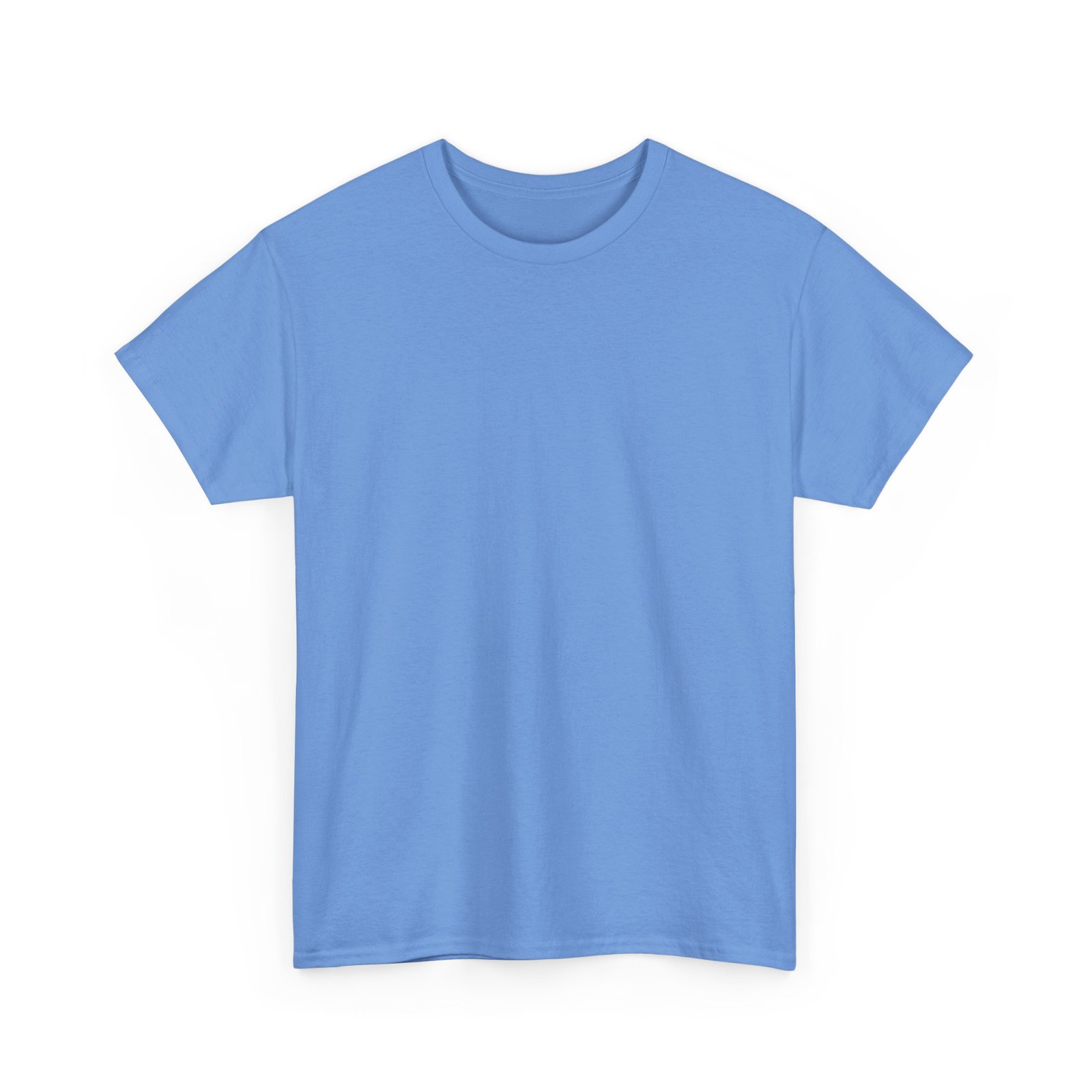 Carlina blue color Unisex Heavy Cotton Tee - Image 2
