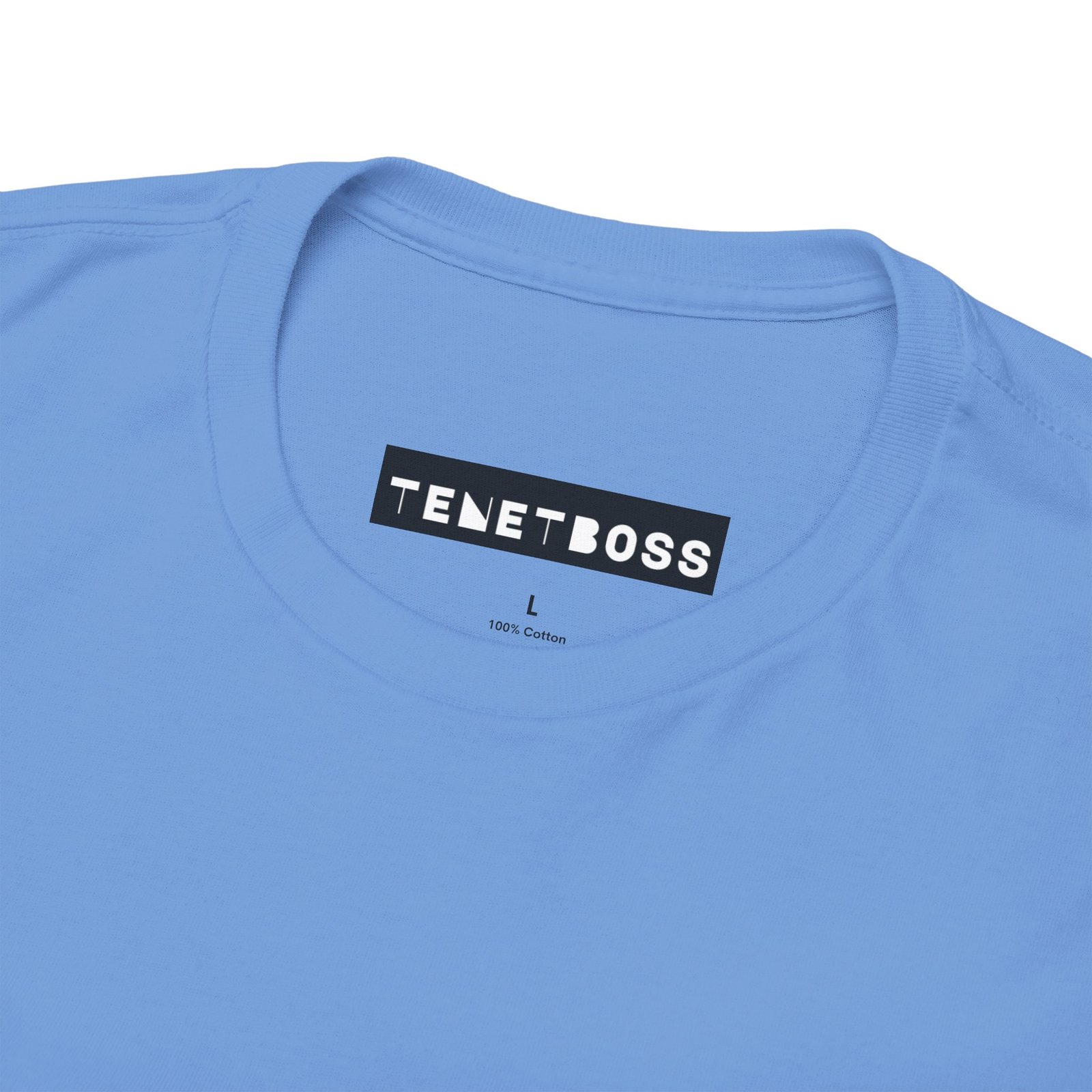 Carlina blue color Unisex Heavy Cotton Tee - Image 6