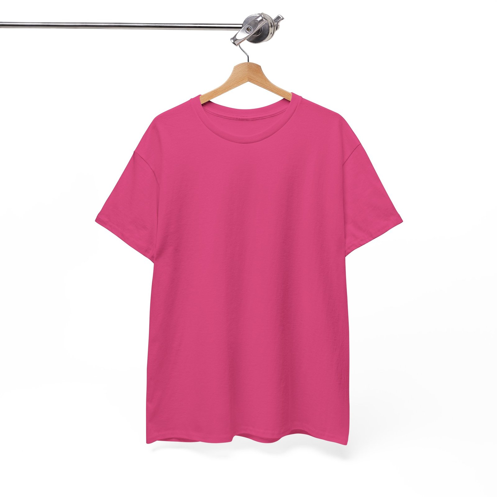 Heliconia color Unisex Cotton Tee - Image 4