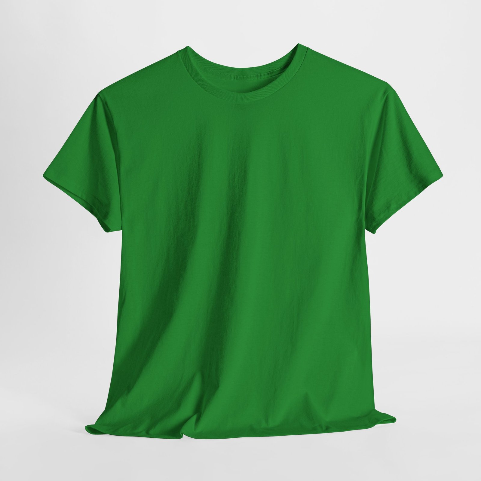 Irish green color Unisex Cotton Tee