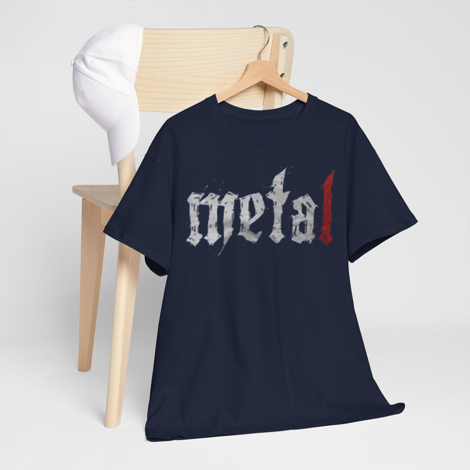 Metal Unisex Heavy Cotton Tee - Image 5