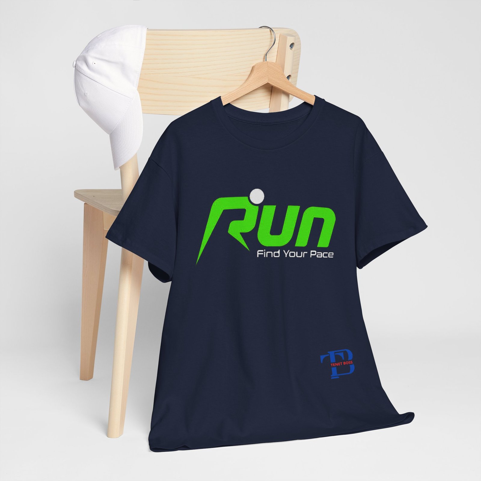 Run Tee - Unisex Heavy Cotton - Image 5