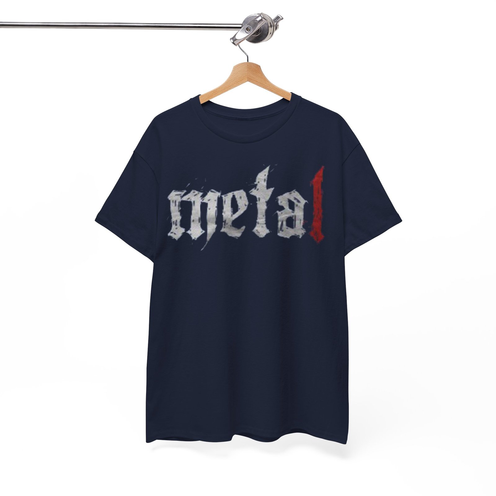 Metal Unisex Heavy Cotton Tee - Image 4