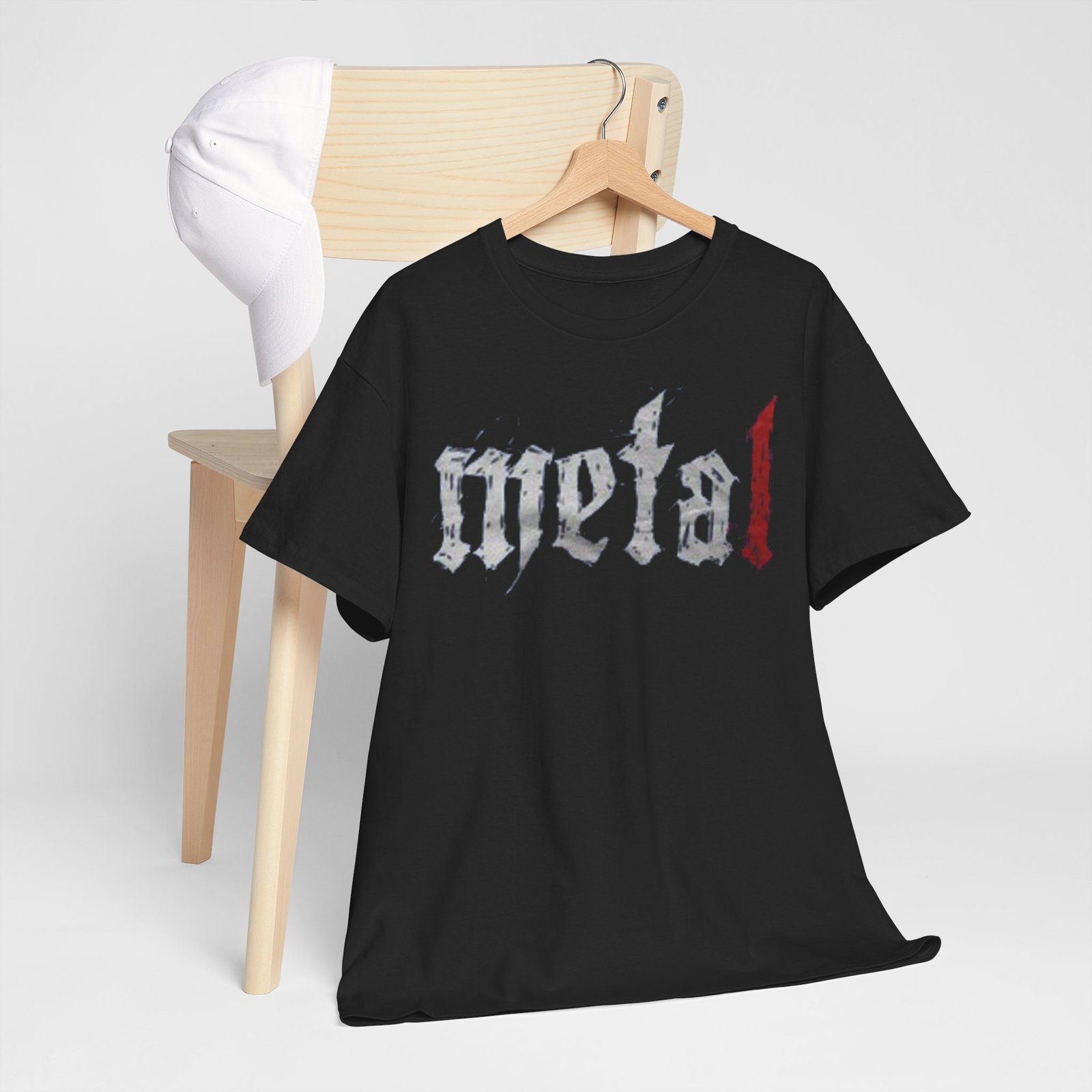 Metal Unisex Heavy Cotton Tee - Image 15