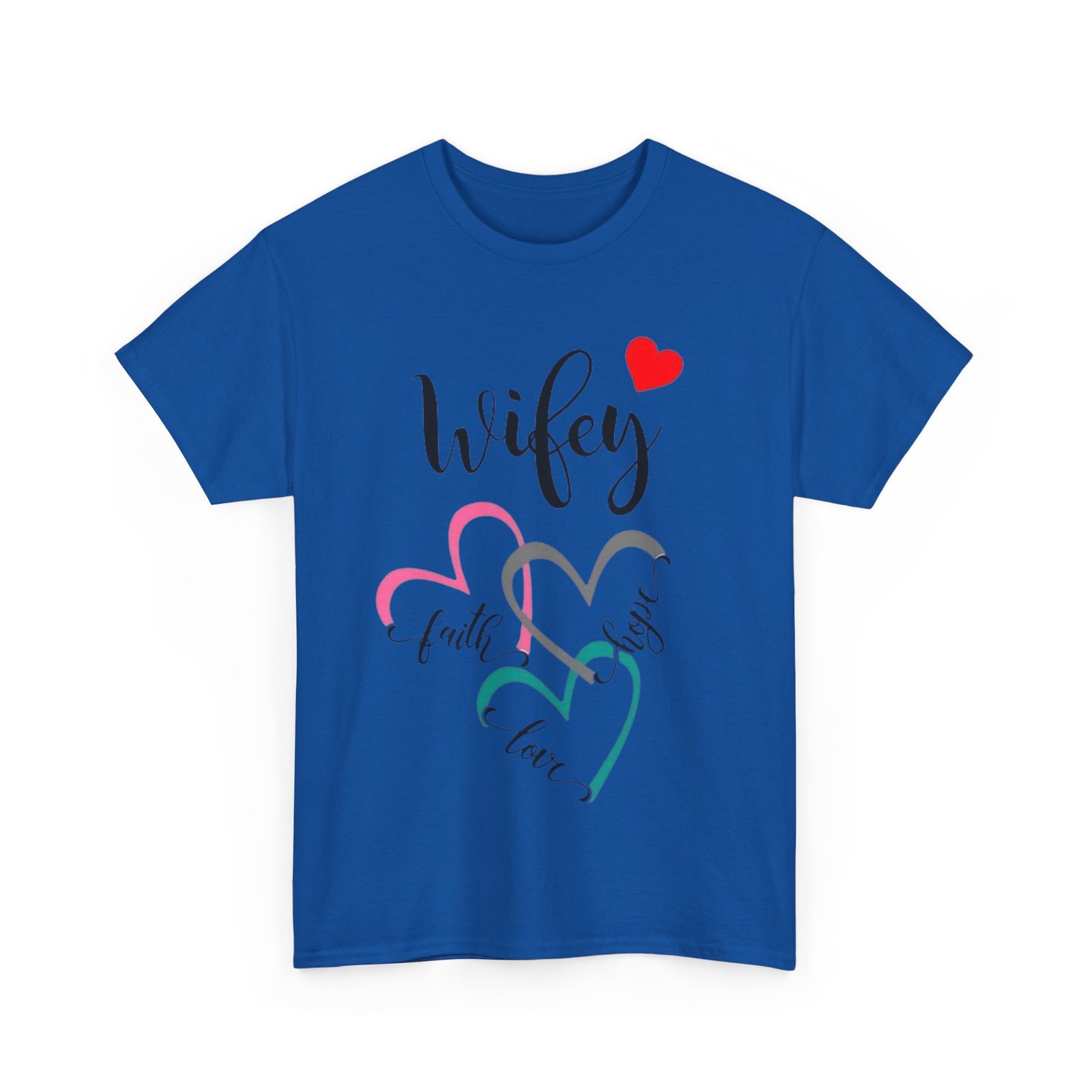 Wifey Unisex Tee - Cotton T-shirt for Newlyweds and Couples - Image 11