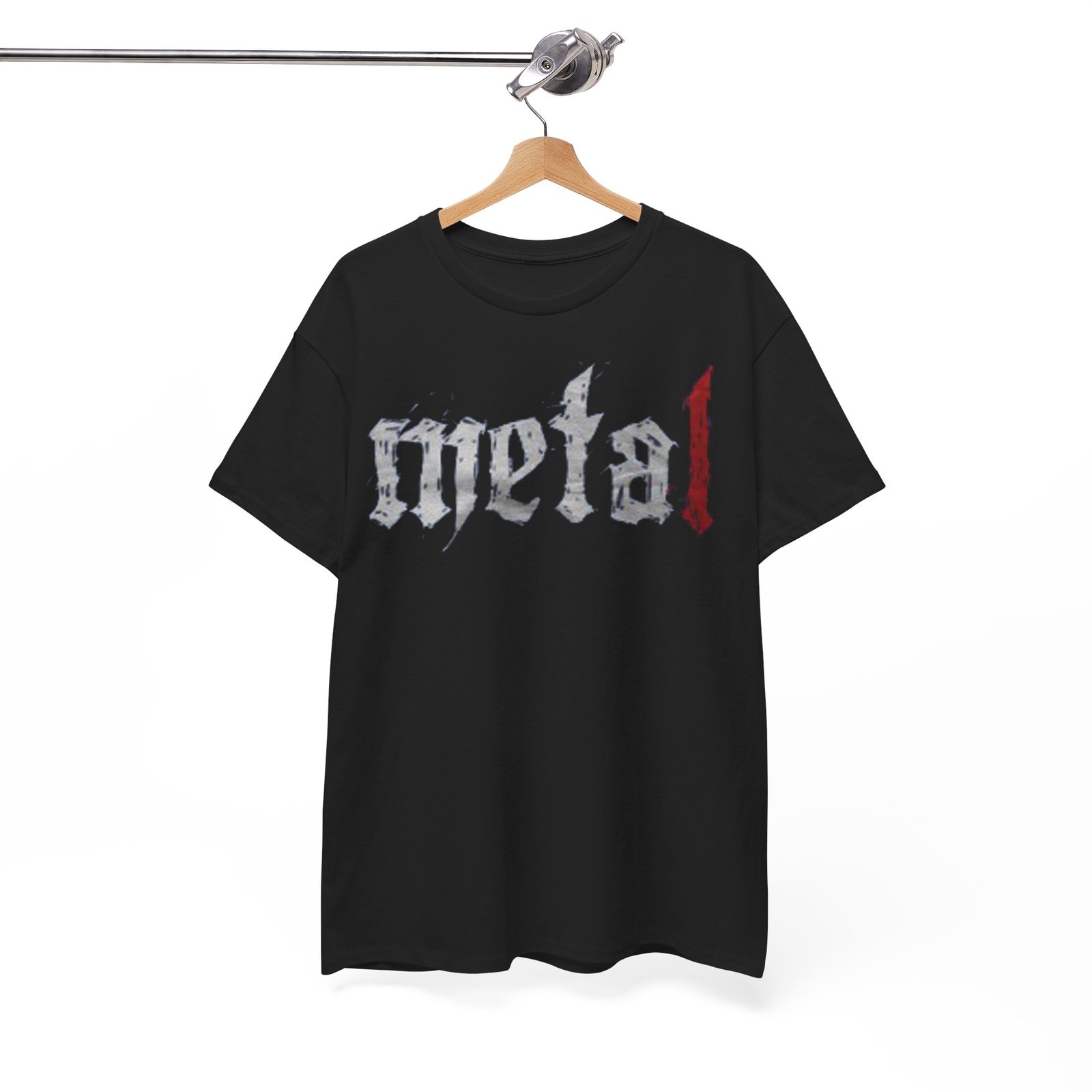 Metal Unisex Heavy Cotton Tee - Image 14