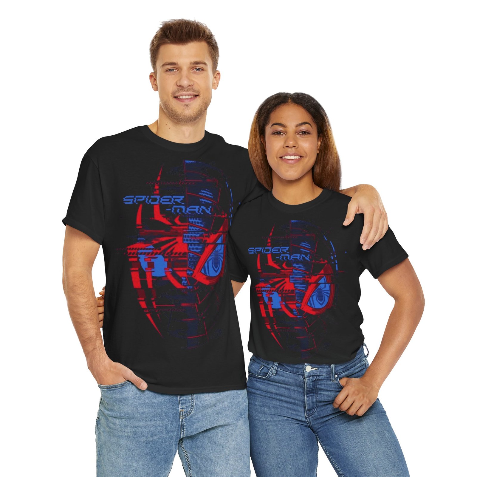 Spider-Man Heavy Cotton Tee - Unisex Graphic T-Shirt for Marvel Fans - Image 9